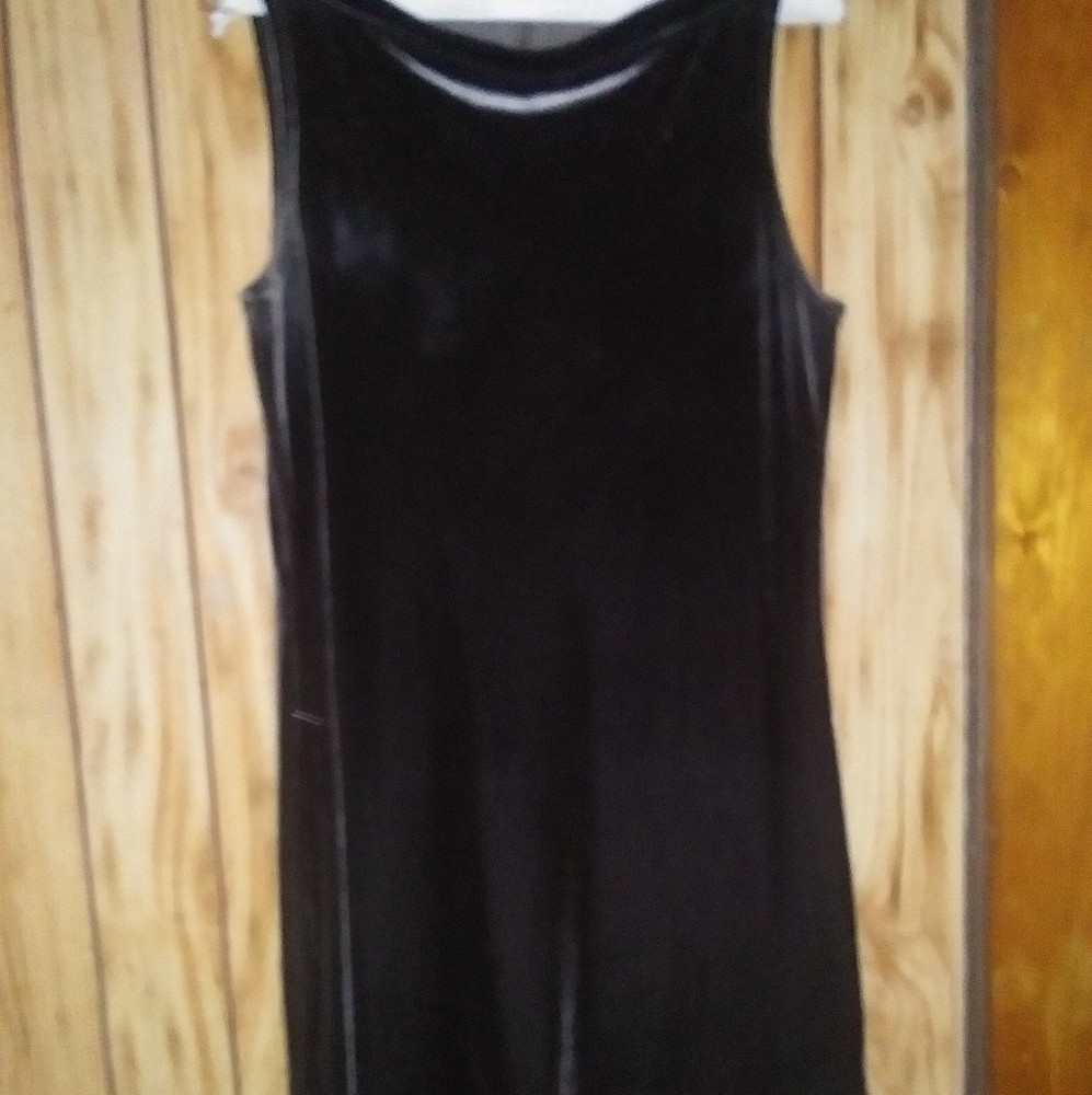 Velour dress
